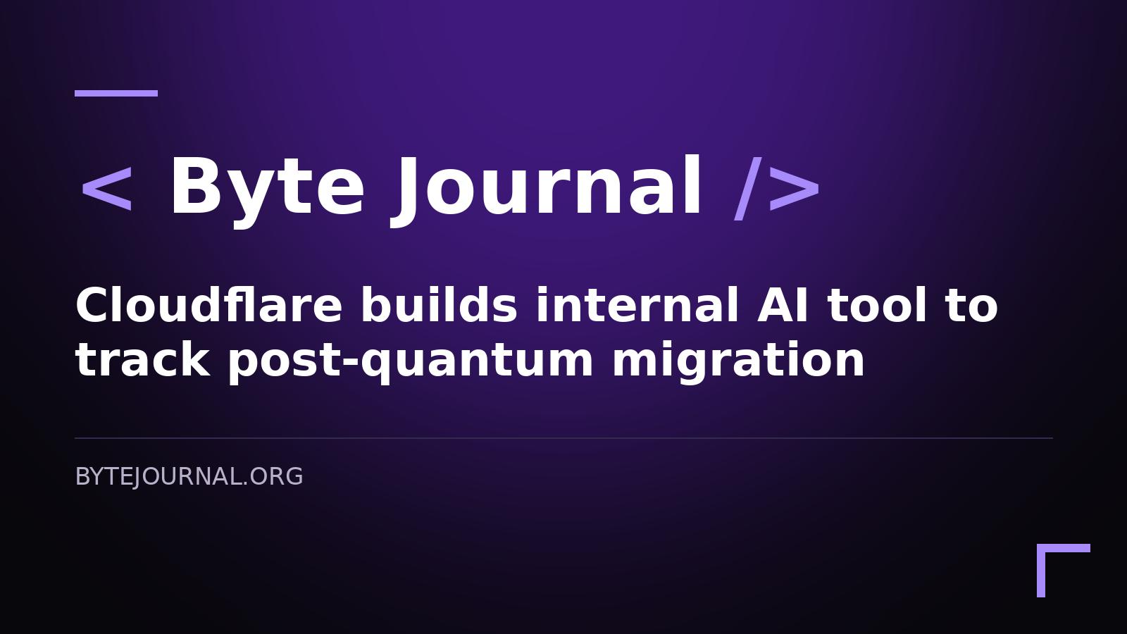 Cloudflare builds internal AI tool to track post-quantum migration